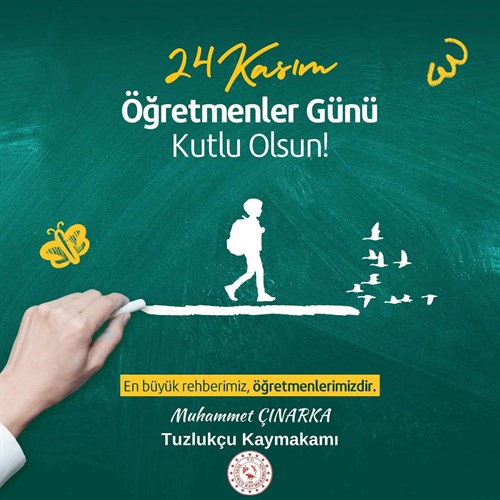 Emek ve sevgisiyle nesilleri büyüten tüm öğretmenlerimizin Öğretmenler Günü kutlu olsun!